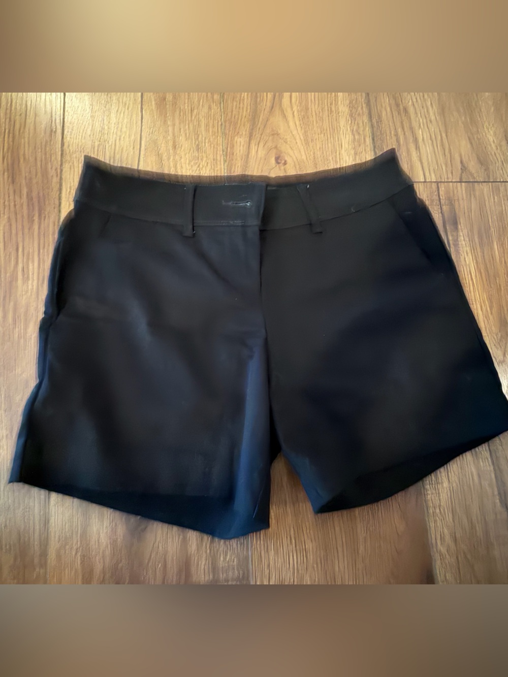 The Limited Black Tailored Stretch Bermuda Shorts